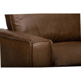 Zion Leather Swivel Chair, Dakota Khaki-Furniture - Chairs-High Fashion Home
