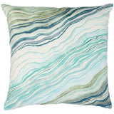 Zircon Pillow, Blue Multi-Accessories-High Fashion Home