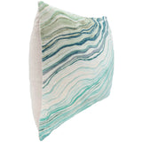 Zircon Pillow, Blue Multi-Accessories-High Fashion Home