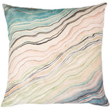 Zircon Pillow, Mint Multi-Accessories-High Fashion Home