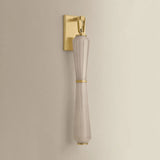 Zircon Wall Sconce, Vintage Brass