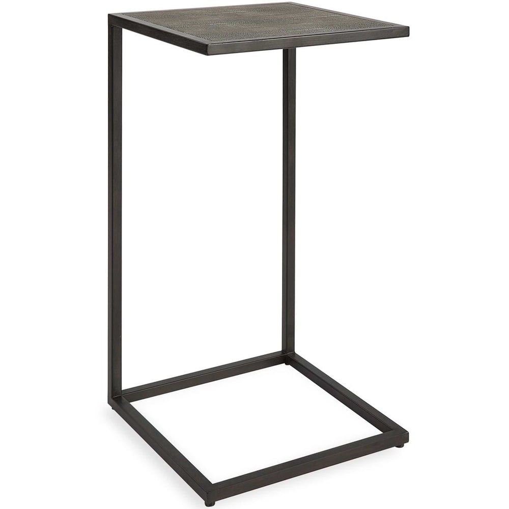 Zola Accent Table, Antique Black-Furniture - Accent Tables-High Fashion Home