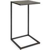 Zola Accent Table, Antique Black-Furniture - Accent Tables-High Fashion Home