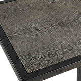 Zola Accent Table, Antique Black-Furniture - Accent Tables-High Fashion Home