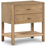 Zuma Nightstand, Dune Ash by Four Hands