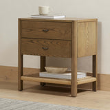 Zuma Nightstand, Dune Ash by Four Hands
