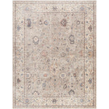 Becki Owens x Livabliss Rug Davina BOCC-2302, Medium Gray/Light Beige/Brown/Denim/Off-White-Rugs1-High Fashion Home
