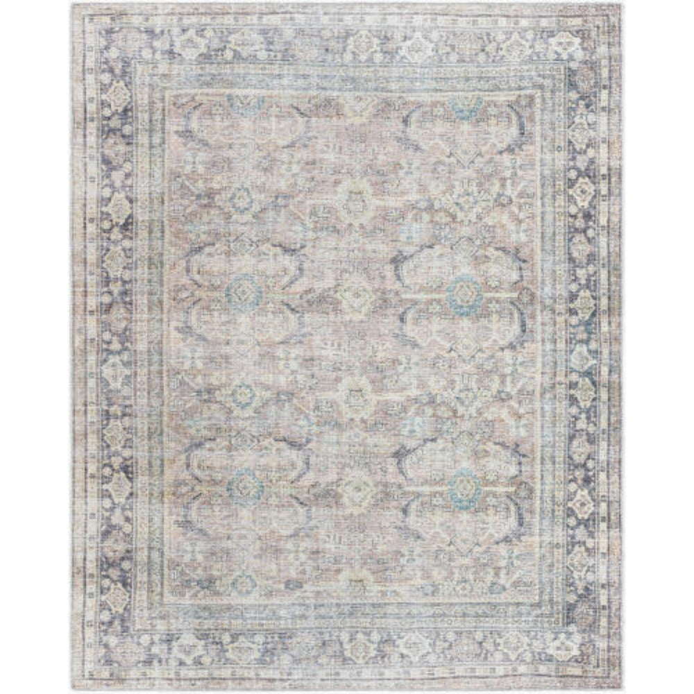 Becki Owens x Livabliss Rug Darling BODA-2300, Brown/Charcoal/Beige/Tan/Sage/White/Dusty Sage-Rugs1-High Fashion Home