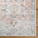 Becki Owens x Livabliss Rug Darling BODA-2303, Dusty Coral/Dark Brown/Oatmeal/Cream/Denim/Tan-Rugs1-High Fashion Home