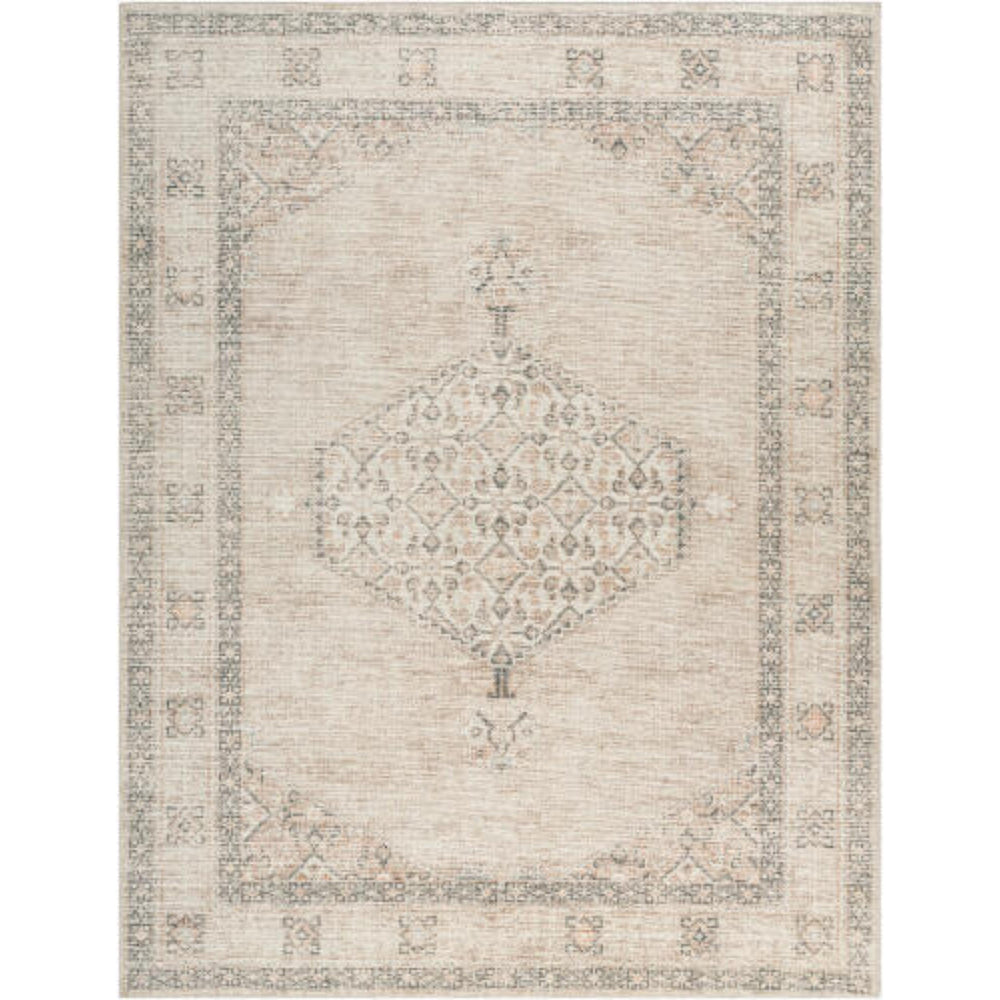 Becki Owens x Livabliss Rug Lila BOLC-2302, Off-White/Medium Brown/Black/Orange/Brown-Rugs1-High Fashion Home