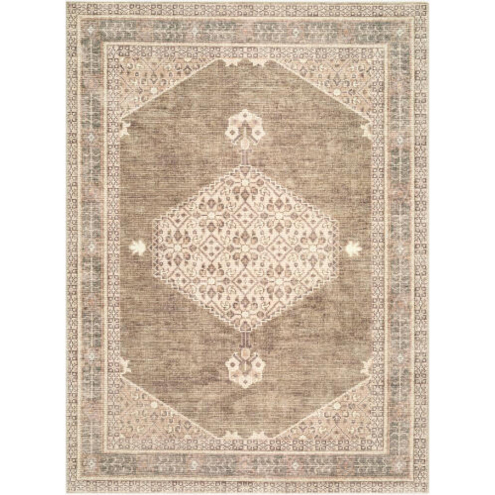 Becki Owens x Livabliss Rug Lila BOLC-2304, Olive/Ivory/Brown-Rugs1-High Fashion Home