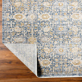 Becki Owens x Livabliss Rug Ren BOMG-2300, Navy/Taupe/Gray/Charcoal/Medium Brown-Rugs1-High Fashion Home