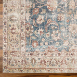Becki Owens x Livabliss Rug Marlene BOMN-2303, Ink Blue/Ivory/Tan/Rust/Brown/Dark Green-Rugs1-High Fashion Home