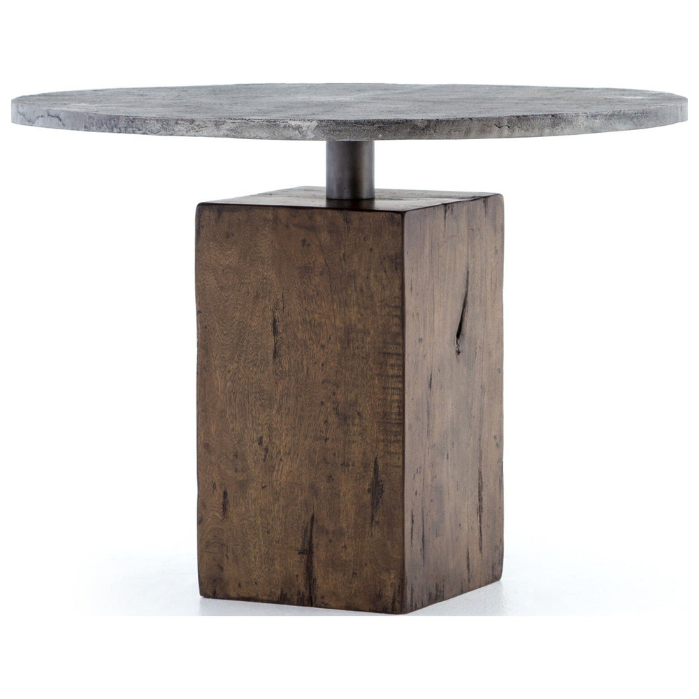 Boomer Bistro Table, Light Gunmetal by Four Hands — PRM_1