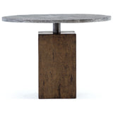 Boomer Bistro Table, Light Gunmetal by Four Hands — FRT_1