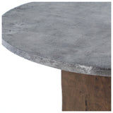 Boomer Bistro Table, Light Gunmetal by Four Hands — DET_4