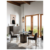 Boomer Bistro Table, Light Gunmetal by Four Hands — ROM_1