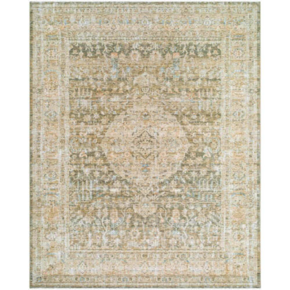 Becki Owens x Surya Rug Renaissance BORI-2302, Taupe/Tan/Light Beige/Denim/Dusty Coral-Rugs1-High Fashion Home