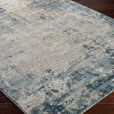 Surya Rug Brunswick BWK-2302, Dusty Sage/Light Gray/Olive/Pale Blue/Taupe/Teal/Navy