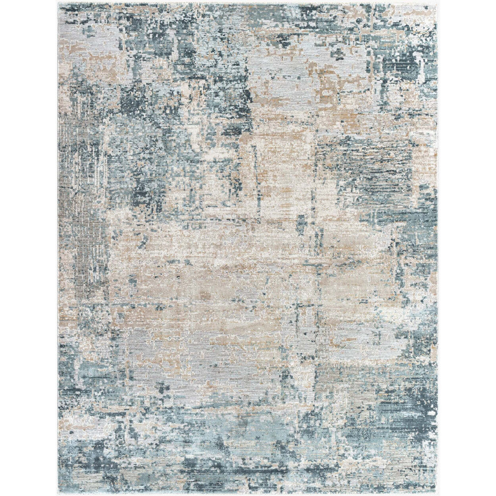 Surya Rug Brunswick BWK-2302, Dusty Sage/Light Gray/Olive/Pale Blue/Taupe/Teal/Navy