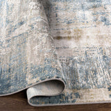 Surya Rug Brunswick BWK-2302, Dusty Sage/Light Gray/Olive/Pale Blue/Taupe/Teal/Navy