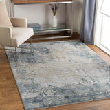 Surya Rug Brunswick BWK-2302, Dusty Sage/Light Gray/Olive/Pale Blue/Taupe/Teal/Navy