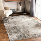 Surya Rug Brunswick BWK-2303, Dusty Sage/Charcoal/Olive/Light Gray/Taupe/White/Teal