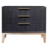 Caleb 3 Drawer Nightstand by Alder & Tweed