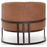 Corbin Chair, Chaps Sand/Dark Bronze by Four Hands — BCK_1