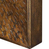 Blaise Metal Wall Decor, Antiqued Bronze