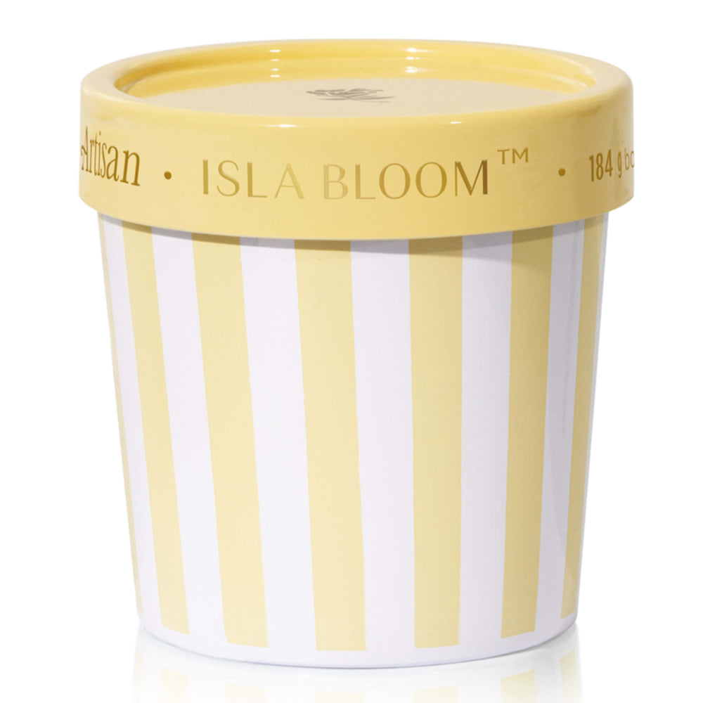 Capri Blue Isla Bloom Candle, Artisan Caffe Gelato Cup-Accessories-High Fashion Home