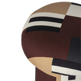 Lucy Mushroom Stool, Mud Brown
