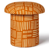 Lucy Mushroom Stool, Rust Orange