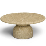 Cynthia Coffee Table, Light Emperador