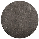 Cynthia Round Dining Table, Dark Emperador