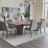Marcon Rectangular Dining Table, Natural by Four Hands