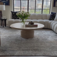 Janice Coffee Table, Sand Striae by Four Hands