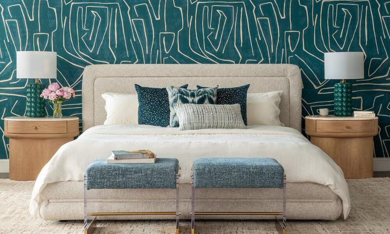 Room Ideas / Bedroom / Soothing Symmetry-High Fashion Home