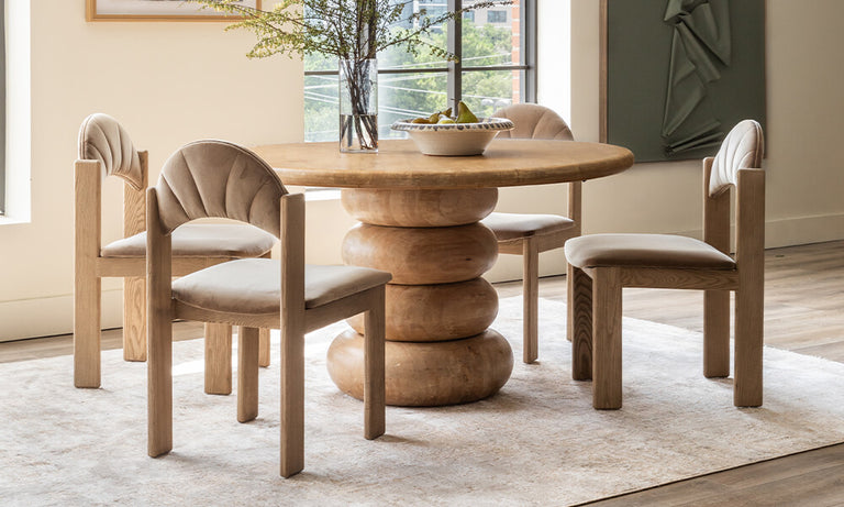 Room Ideas / Dining Room / Organic Modern-High Fashion Home