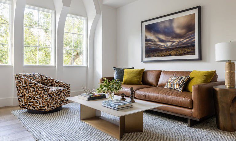 Room Ideas / Living Room / Leather Forever-High Fashion Home