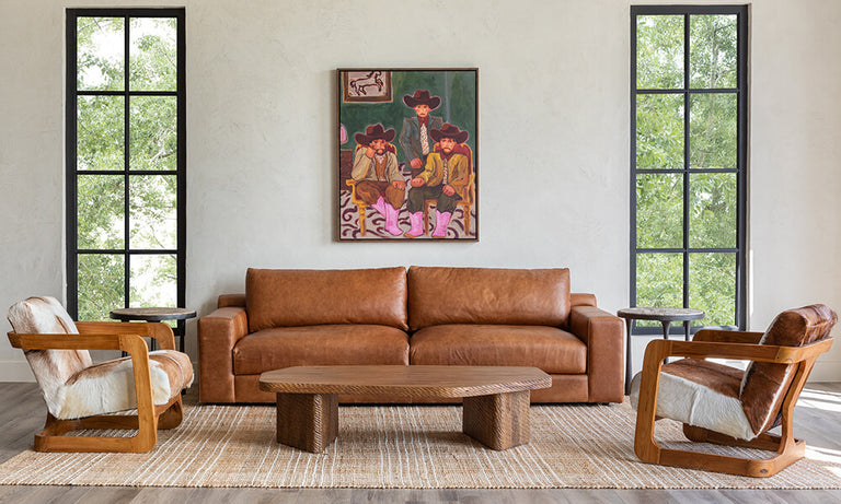 Room Ideas / Living Room / Ruggedly Handsome-High Fashion Home