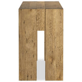 Abaso Small Console Table, Rustic Wormwood Oak by Four Hands — SID_1