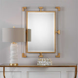 Balkan Modern Gold Mirror - Accessories - High Fashion Home