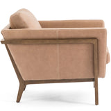 Dash Leather Chair, Palermo Drift-Furniture - Chairs-High Fashion Home