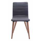Jericho Dining Chair, Gray (Set of 2) - Furniture - Chairs - High Fashion Home
