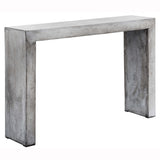 Axle Console Table, Grey - Furniture - Sunpan