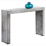 Axle Console Table, Grey - Furniture - Sunpan