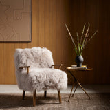 Ashland Arm Chair, Taupe/Drifted Oak