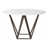 Tintern Dining Table, Stone - Modern Furniture - Dining Table - High Fashion Home