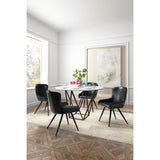 Tintern Dining Table, Stone - Modern Furniture - Dining Table - High Fashion Home